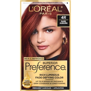 Foto 1 | Tinte Para El Cabello L'oreal Paris Superior Preference 4r Castaño Oscuro - Venta Internacional.