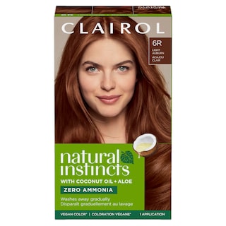 Foto 1 | Tinte para el Cabello Clairol Natural Instincts Demi-Permanent 6r Auburn - Venta Internacional