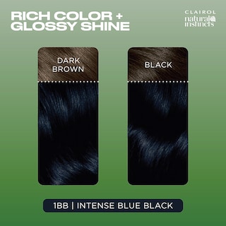 Foto 4 | Tinte Para El Cabello Clairol Natural Instincts Demi-permanent 1bb Azul Negro - Venta Internacional.
