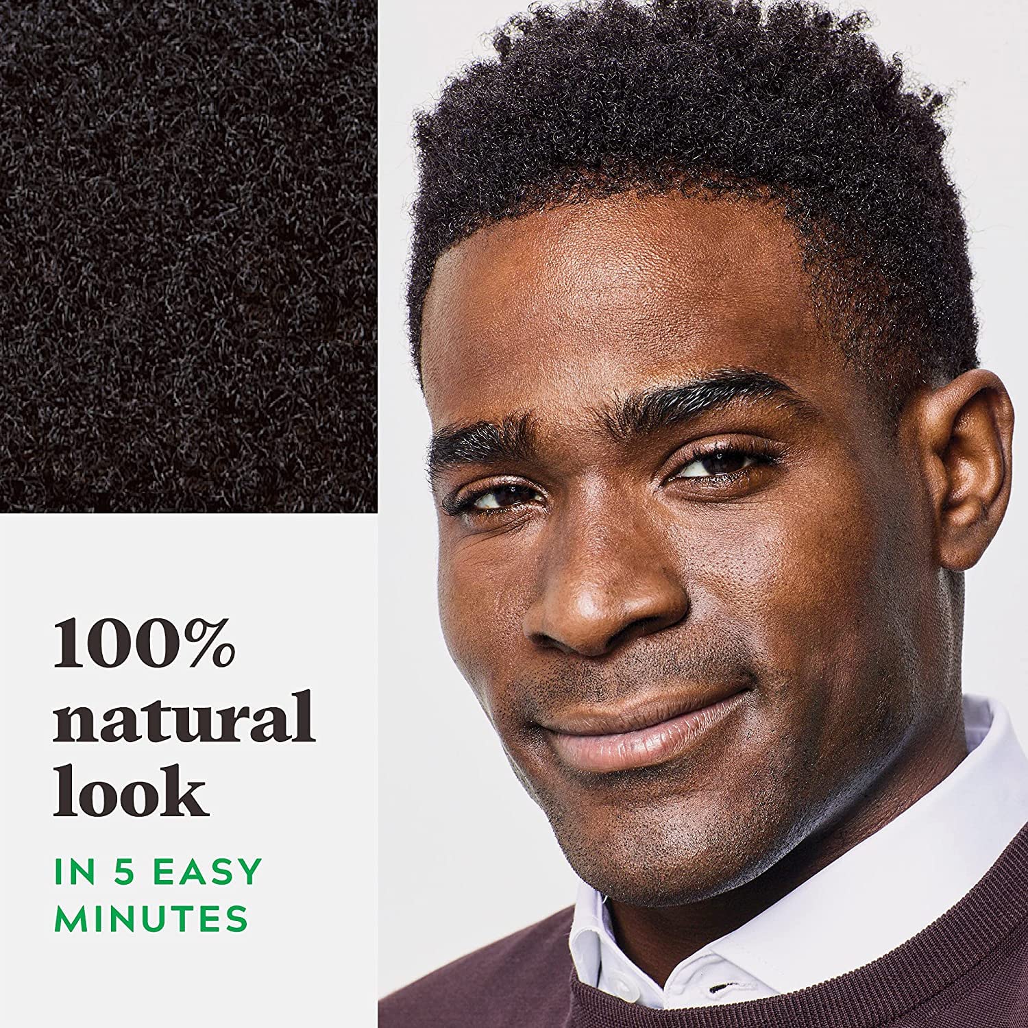 Foto 5 pulgar | Champú Para Teñir El Cabello Solo Para Hombres, Color Marrón Oscuro Intenso - Venta Internacional.