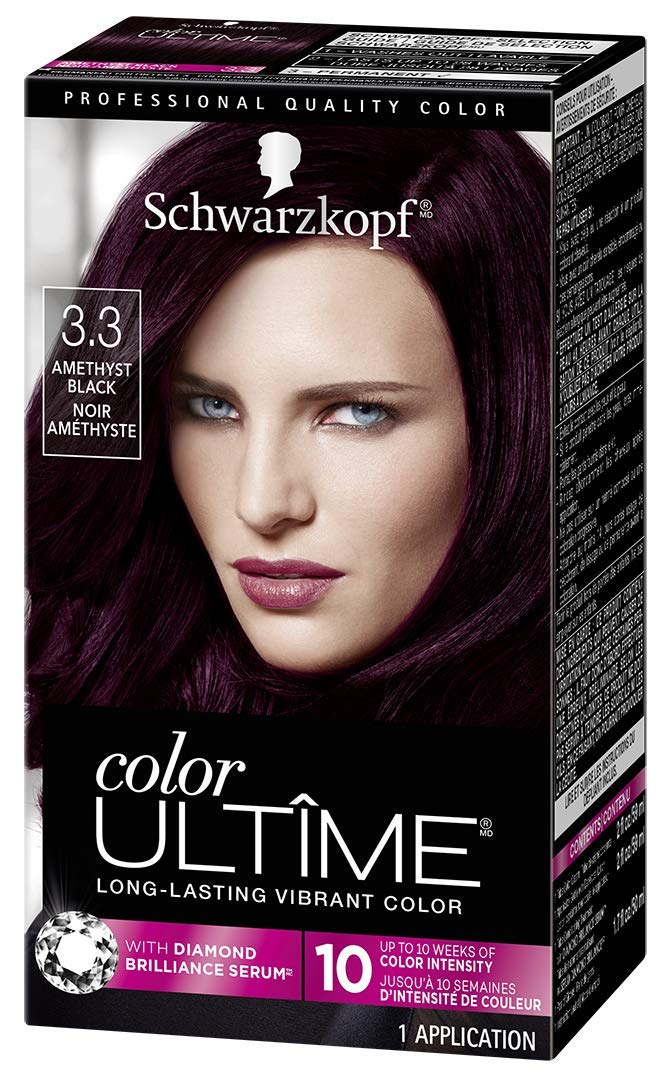 Foto 1 | Tinte Para El Cabello Schwarzkopf Color Ultime 3.3 Amethyst Black - Venta Internacional.