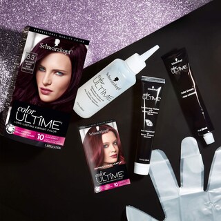 Foto 4 | Tinte Para El Cabello Schwarzkopf Color Ultime 3.3 Amethyst Black - Venta Internacional.