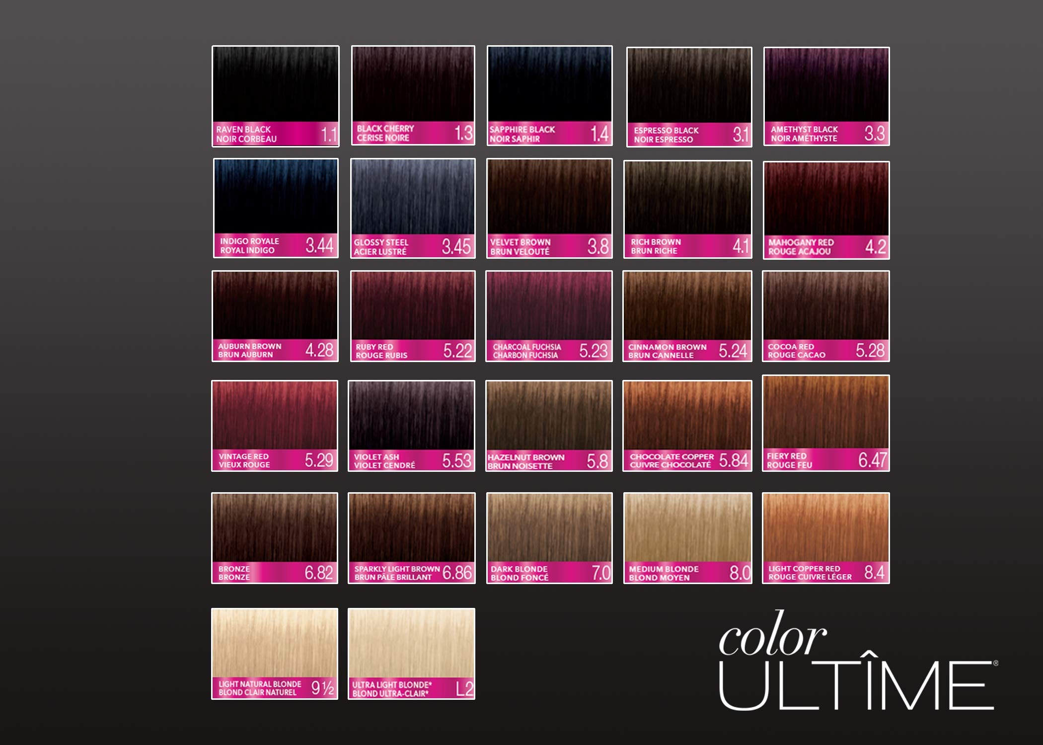 Foto 6 pulgar | Tinte Para El Cabello Schwarzkopf Color Ultime 3.3 Amethyst Black - Venta Internacional.