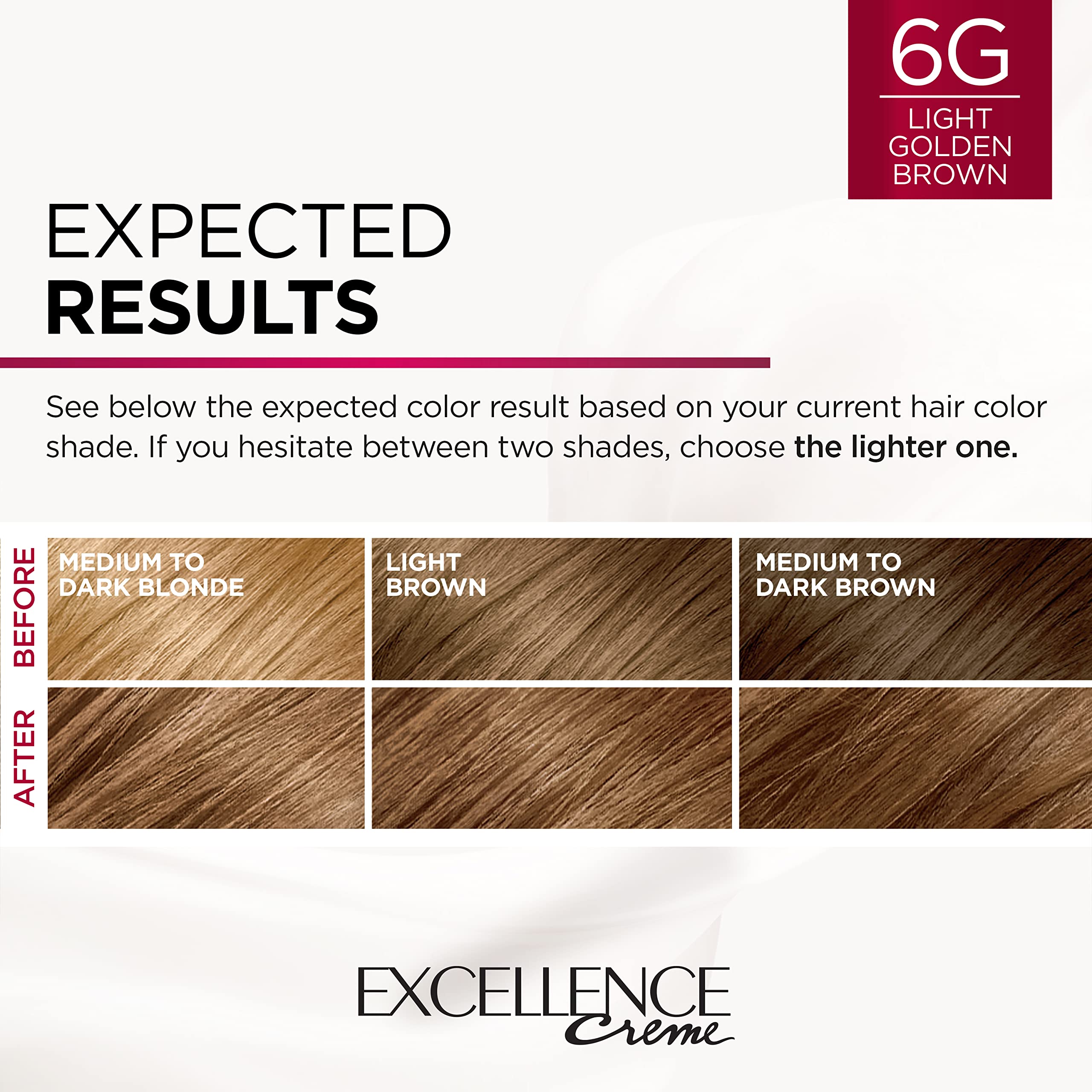 Foto 5 pulgar | Tinte de Cabello L'Oréal Paris Excellence Crème 6g Marrón Dorado Claro - Venta Internacional