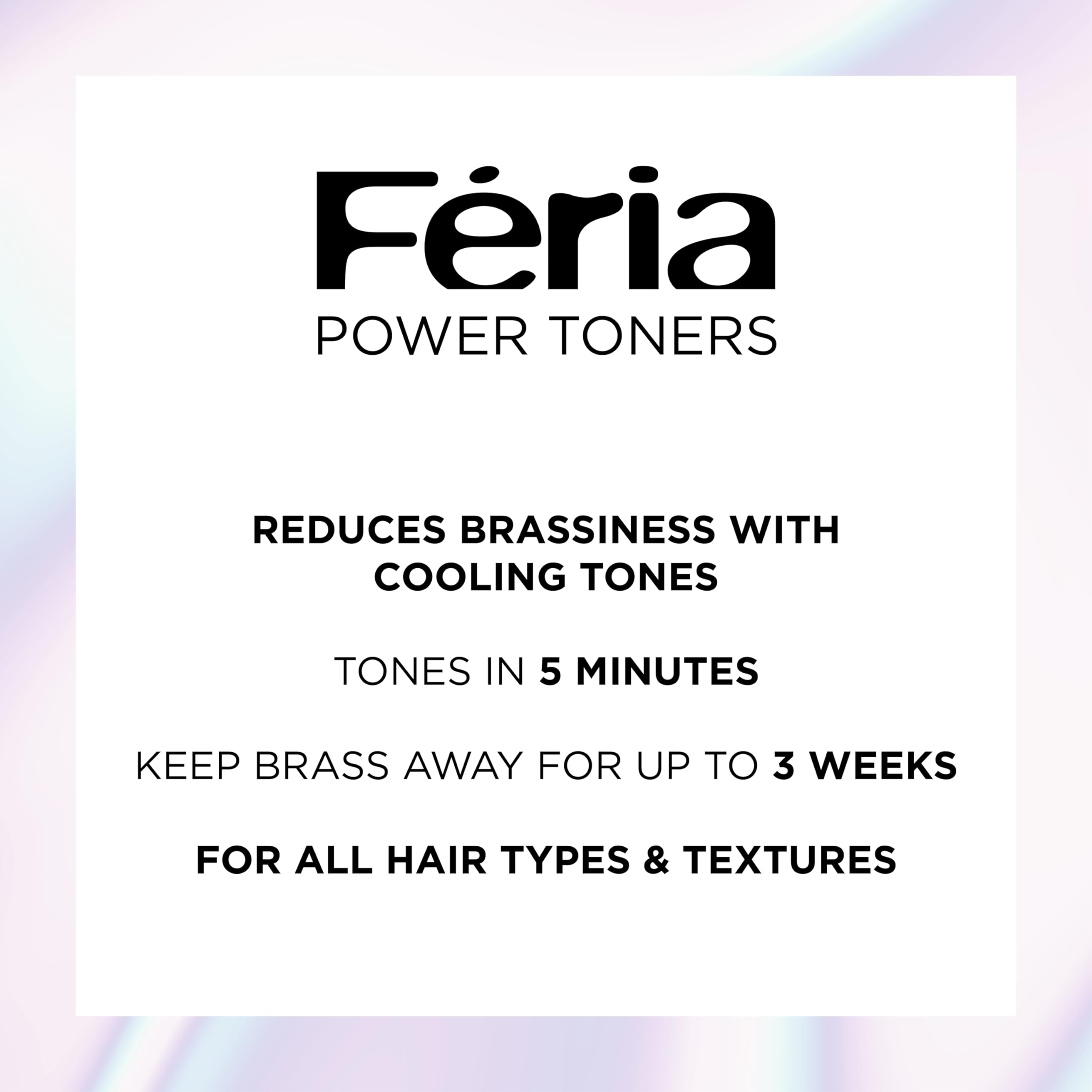 Foto 5 pulgar | Tónico Para El Cabello L'oreal Paris Feria Anti Brass Power Pearl Blonde - Venta Internacional.