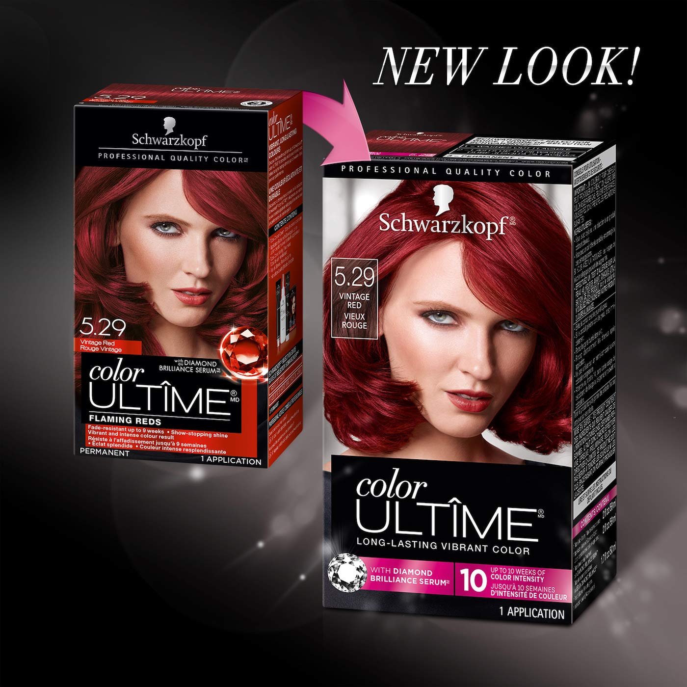 Foto 2 | Tinte Para El Cabello Schwarzkopf Color Ultime 5.29 Vintage Red - Venta Internacional.