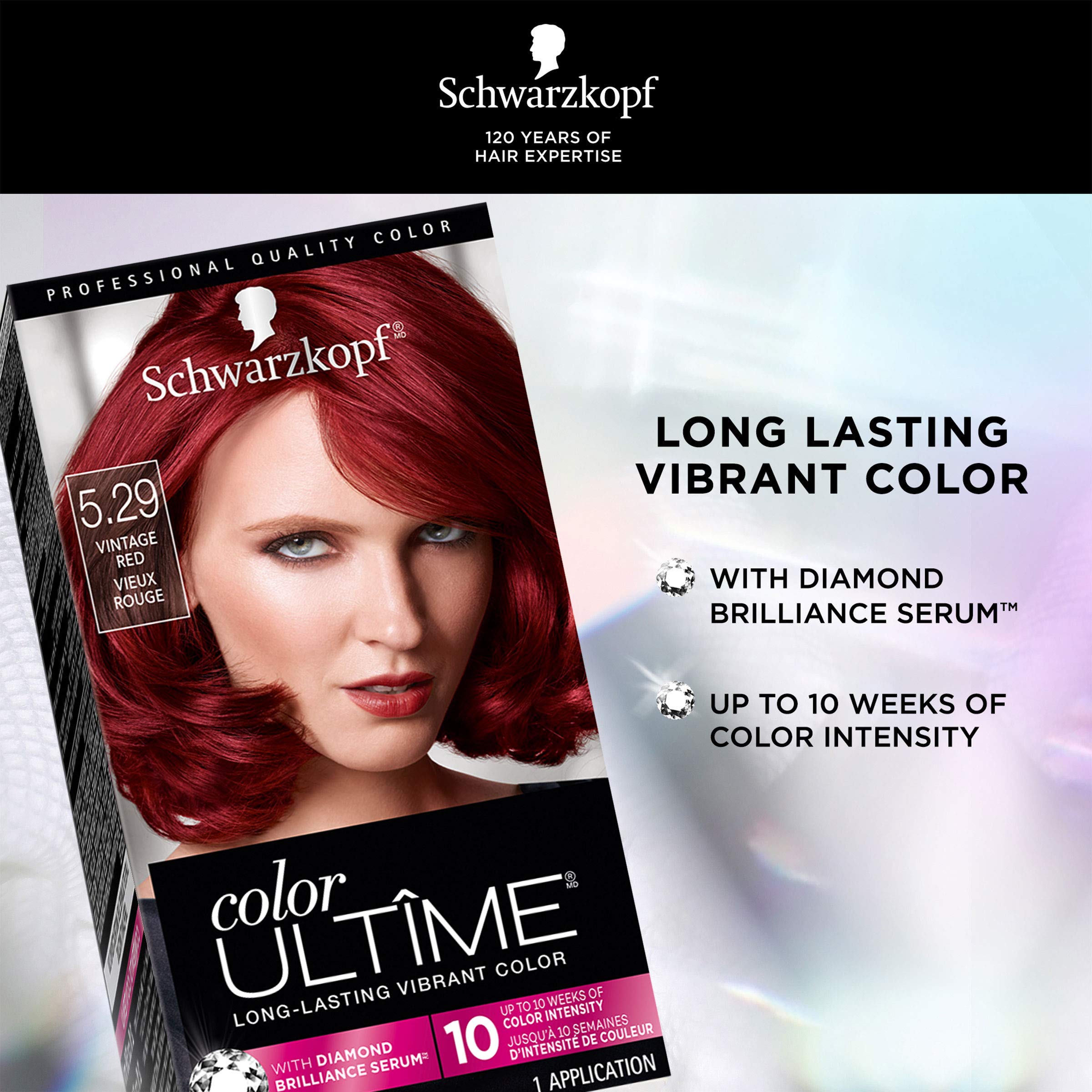 Foto 4 pulgar | Tinte Para El Cabello Schwarzkopf Color Ultime 5.29 Vintage Red - Venta Internacional.