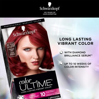 Foto 3 | Tinte Para El Cabello Schwarzkopf Color Ultime 5.29 Vintage Red - Venta Internacional.