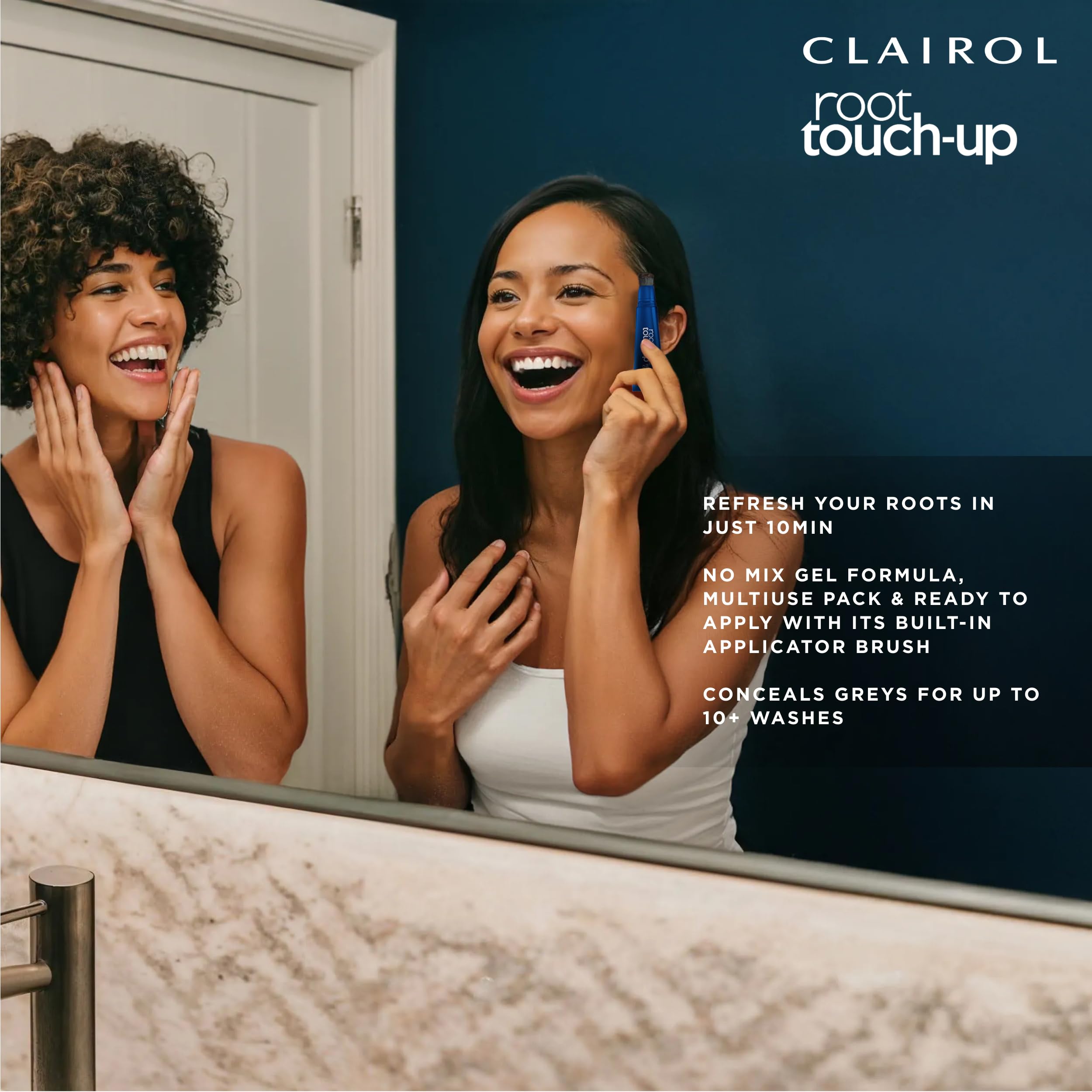 Foto 2 | Gel Mezclador De Tintes Para El Cabello Clairol Root Touch-up 6, Color Marrón Claro - Venta Internacional.