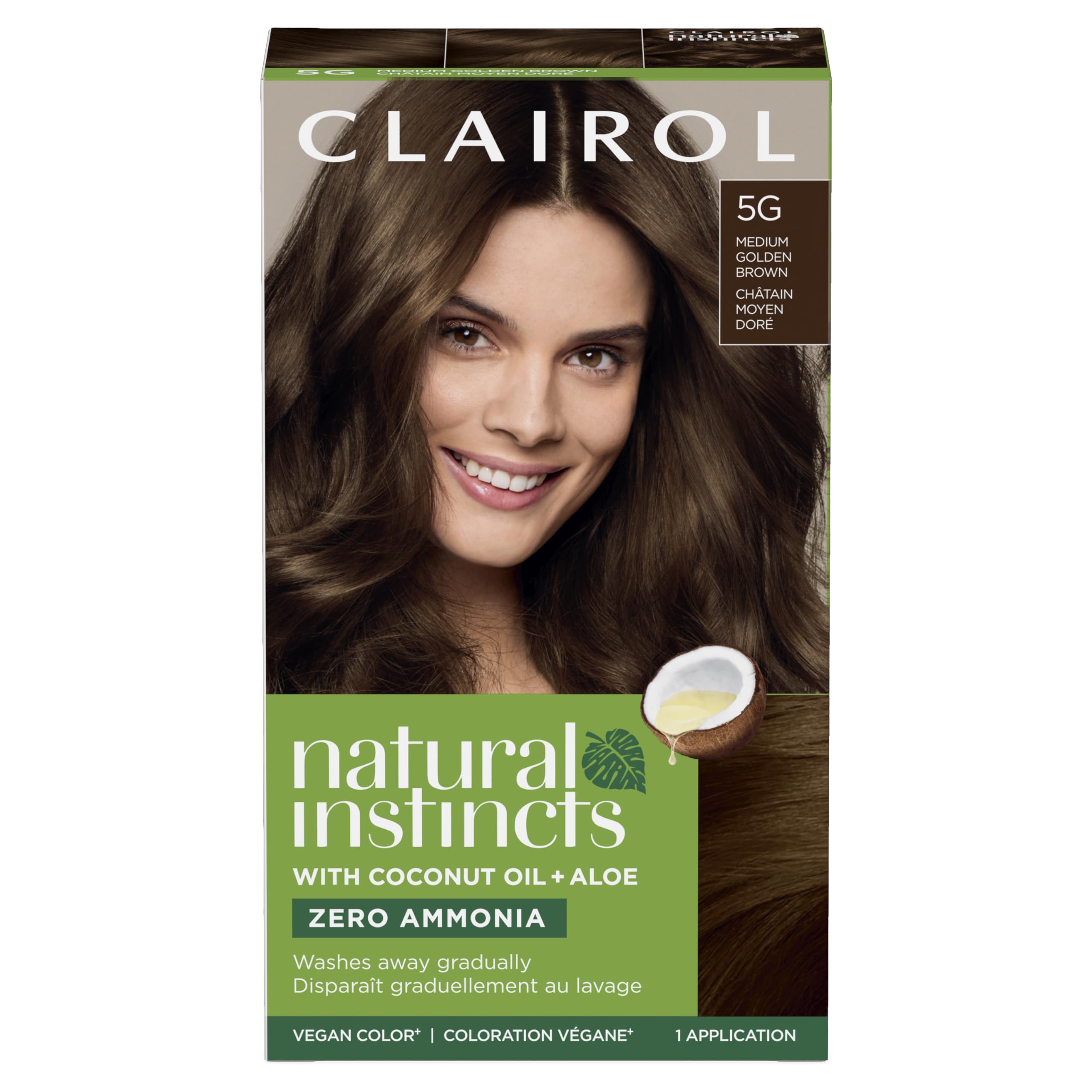 Foto 2 pulgar | Tinte Para El Cabello Clairol Natural Instincts Demi-permanent 5g Brown - Venta Internacional.