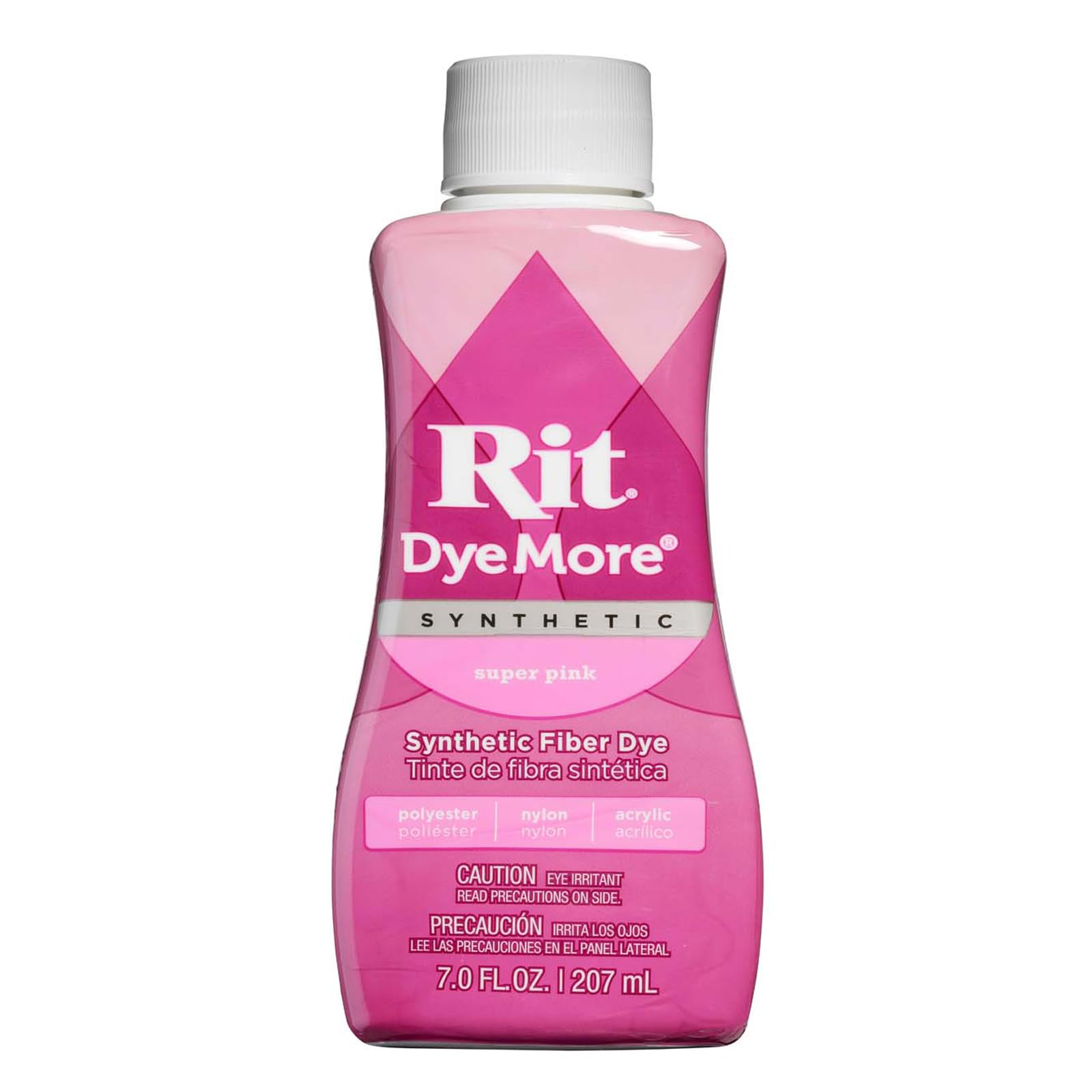 Tinte Líquido Rit Dyemore Super Pink Para Tela Sintética 207 Ml - Venta Internacional.