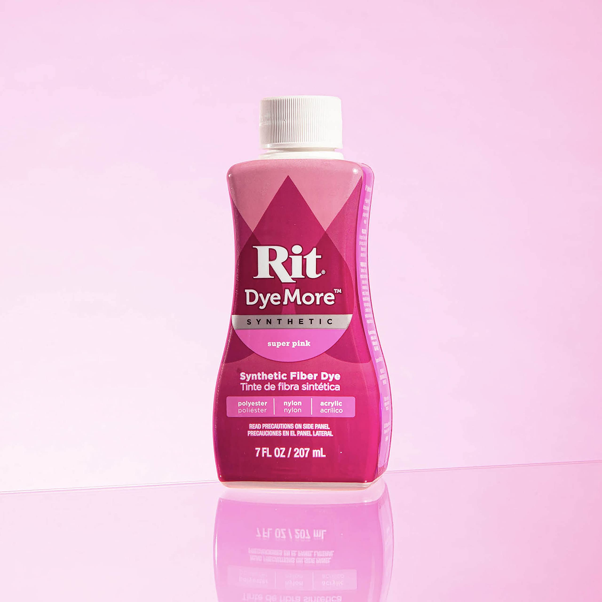 Foto 7 | Tinte Líquido Rit Dyemore Super Pink Para Tela Sintética 207 Ml - Venta Internacional.