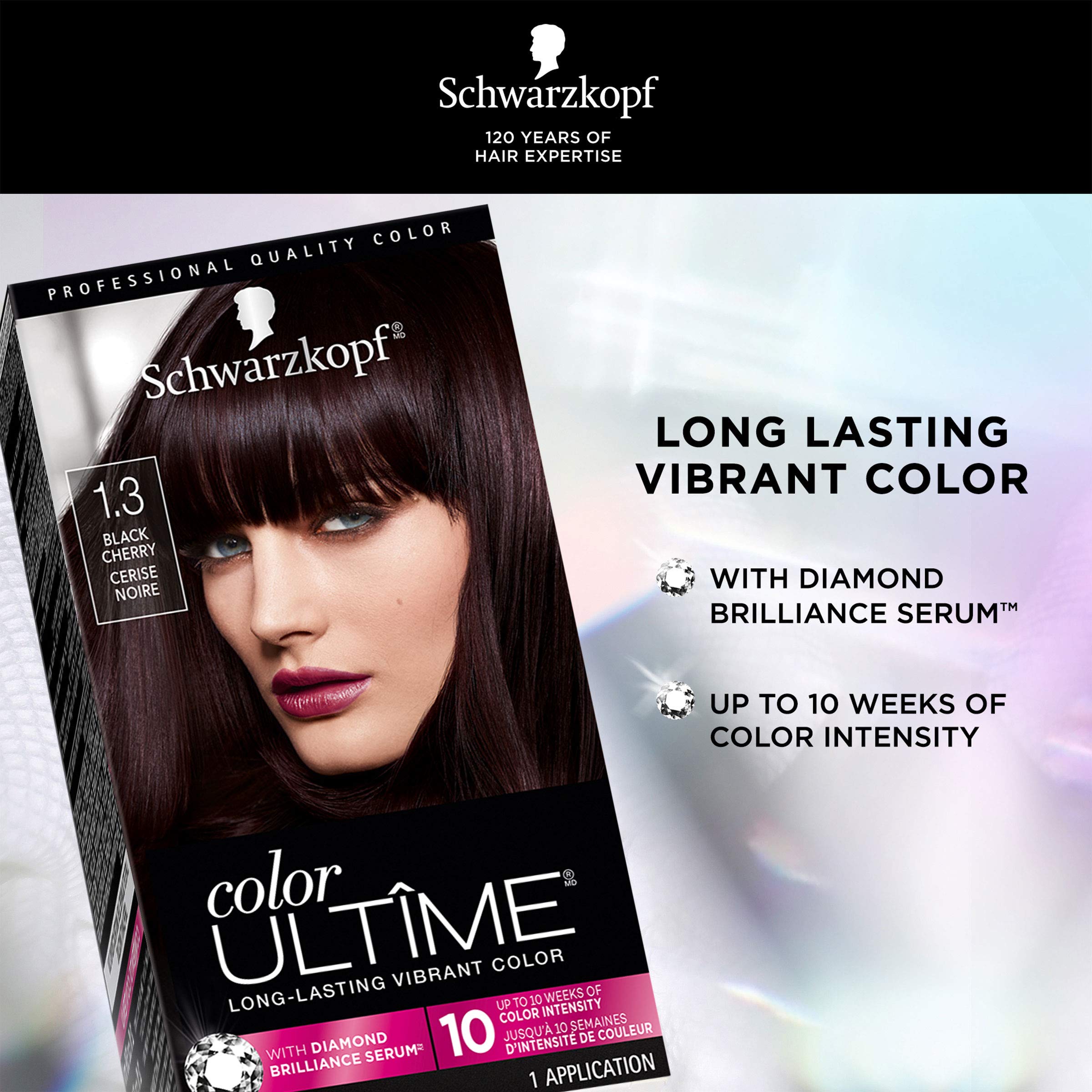 Foto 4 pulgar | Tinte Para El Cabello Schwarzkopf Color Ultime 1.3 Black Cherry - Venta Internacional.