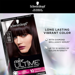 Foto 3 | Tinte Para El Cabello Schwarzkopf Color Ultime 1.3 Black Cherry - Venta Internacional.