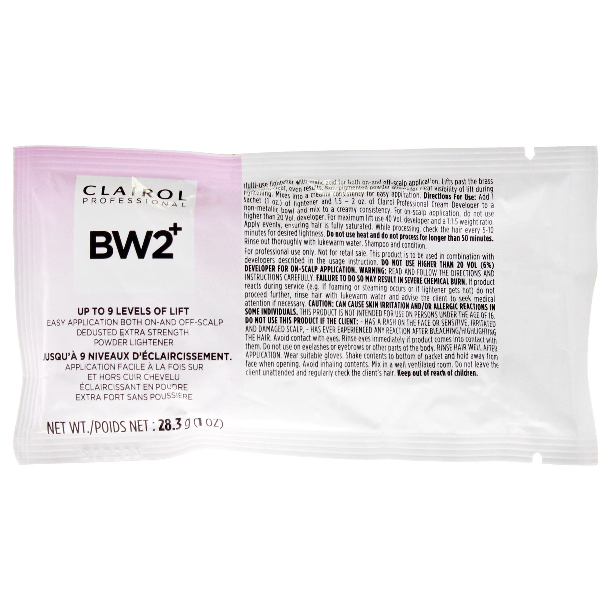 Foto 2 pulgar | Aclarador En Polvo Clairol Basic White Bw2 30 Ml Unisex - Venta Internacional.