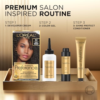 Foto 3 | Tinte para el Cabello L'oreal Paris Superior Preference Light Auburn 6r 2 Piezas - Venta Internacional