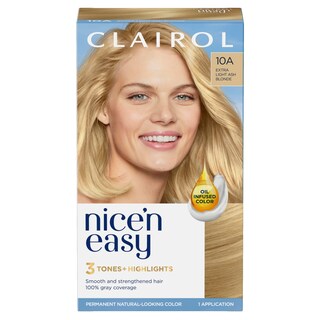 Foto 1 | Tinte Para El Cabello Clairol Nice'n Easy 10a Extra Light Ash Blonde X1 - Venta Internacional.
