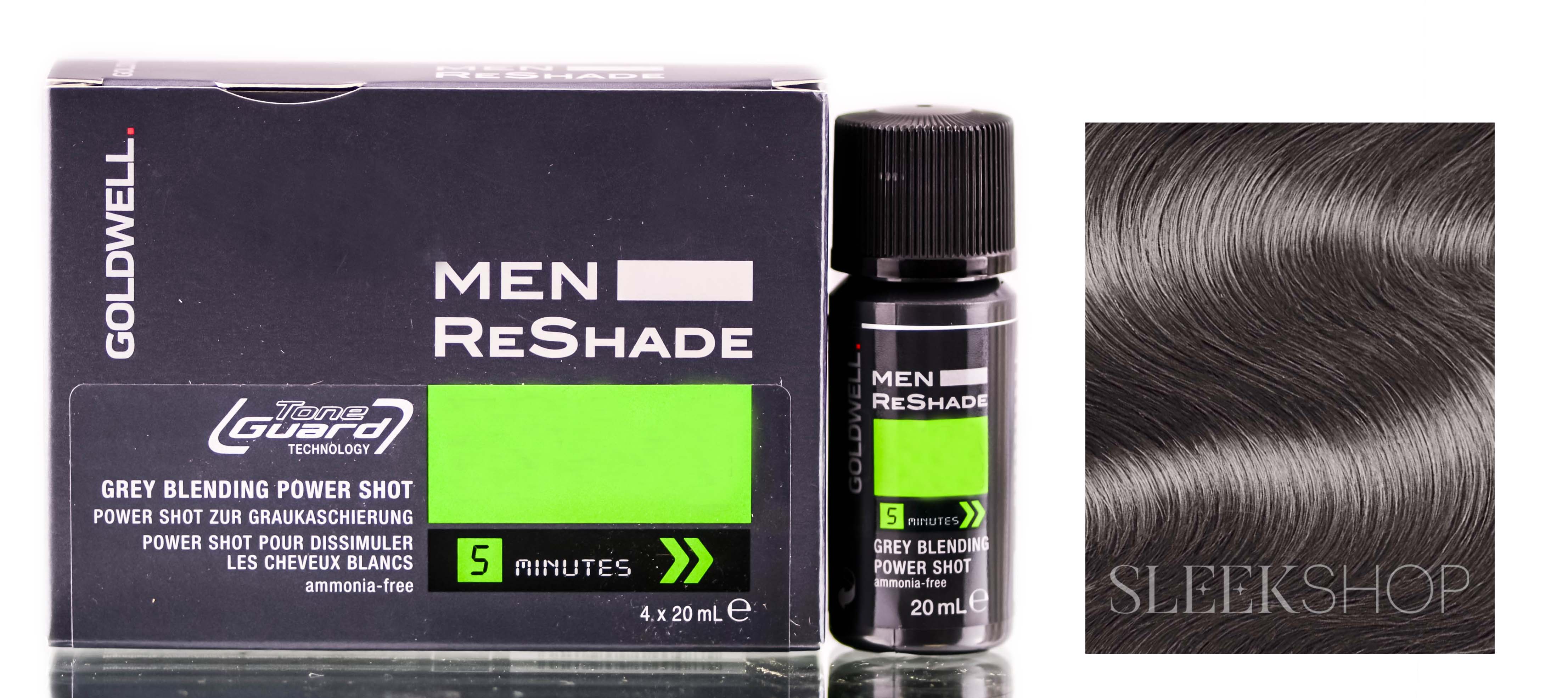 Color De Pelo Goldwell Para Hombre Reshade Grey Blending Power Shot, 4 Unidades - Venta Internacional.