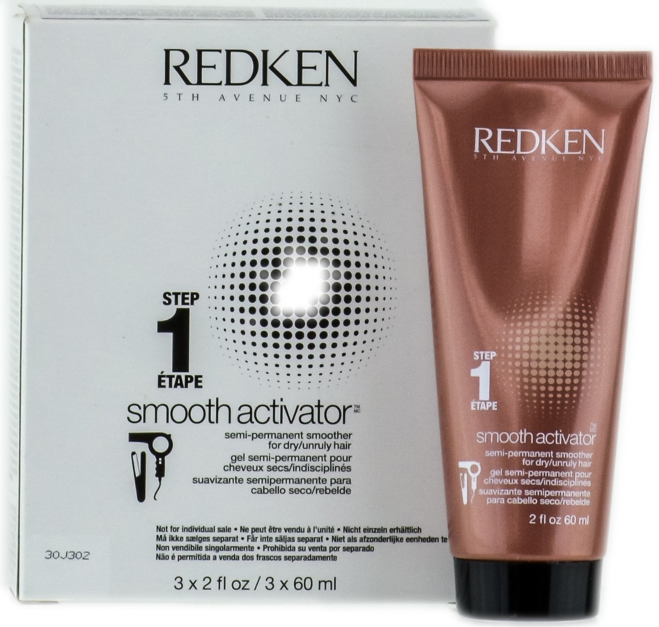 Foto 2 pulgar | Activator Redken Smooth Step 1, Tubos De 3 X 60 Ml - Venta Internacional.