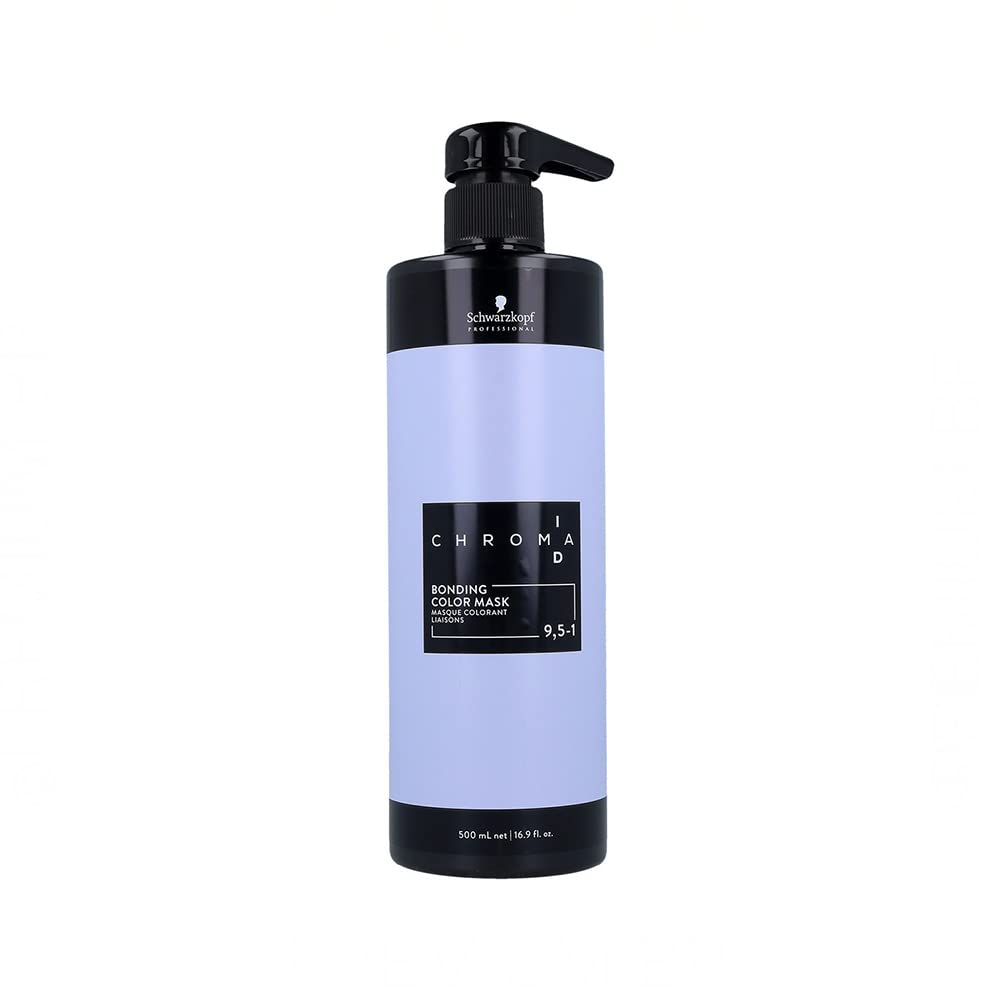 Máscara De Color Schwarzkopf Chromaid Bonding, 500 Ml, Tono 9.5-1 - Venta Internacional.