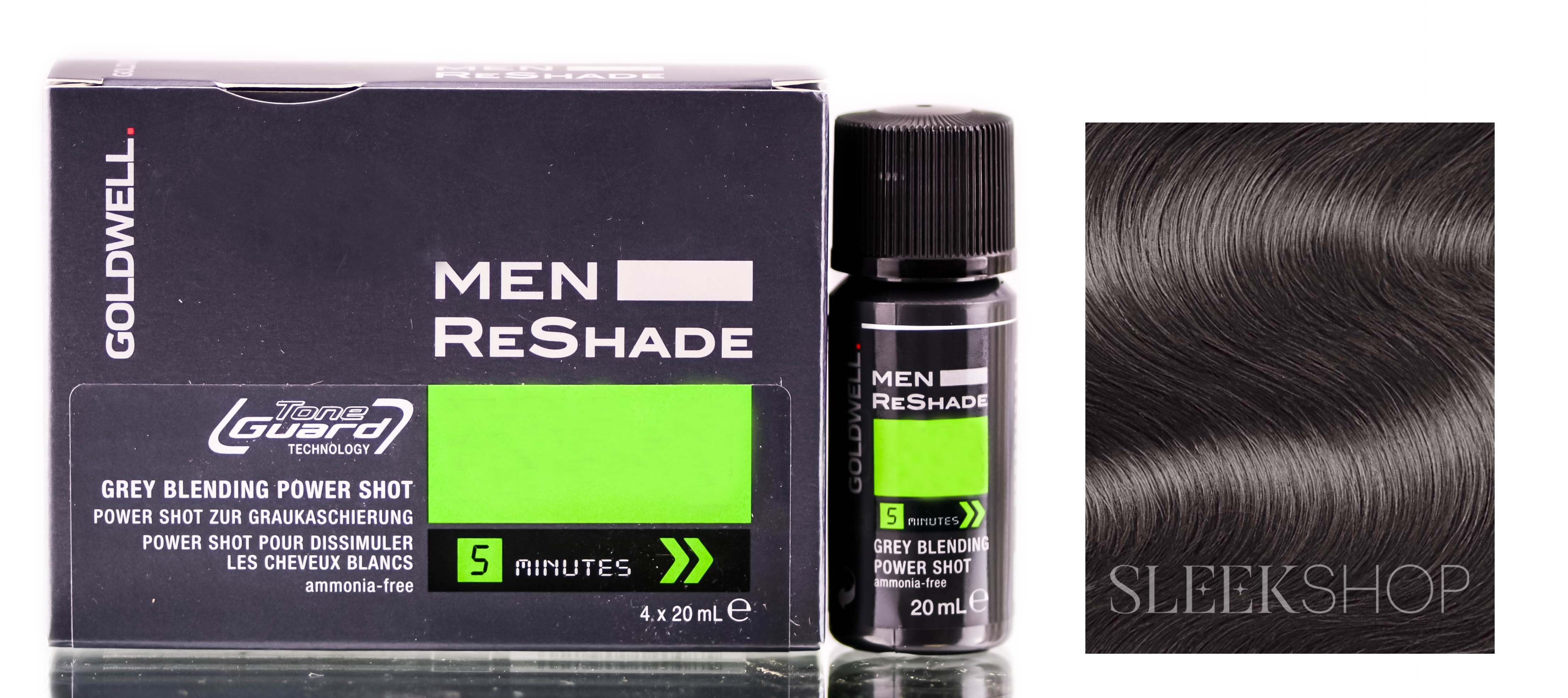 Color De Pelo Goldwell Para Hombre Reshade Grey Blending Power Shot, 4 Unidades - Venta Internacional.