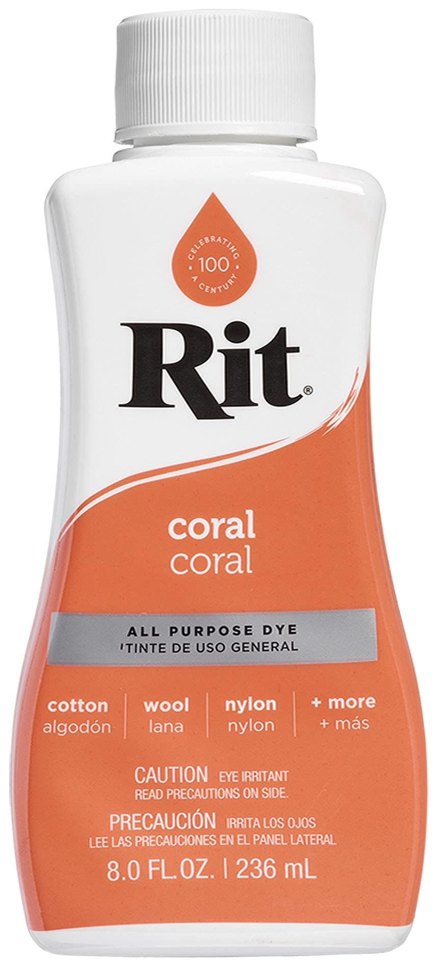 Foto 2 pulgar | Tinte Para Telas Rit, Líquido Multiusos, Coral, 240 Ml - Venta Internacional.