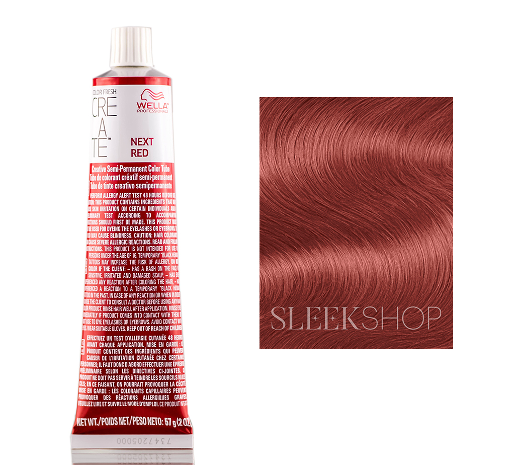 Tinte De Pelo Wella Color Fresh Create Next Red - Venta Internacional.