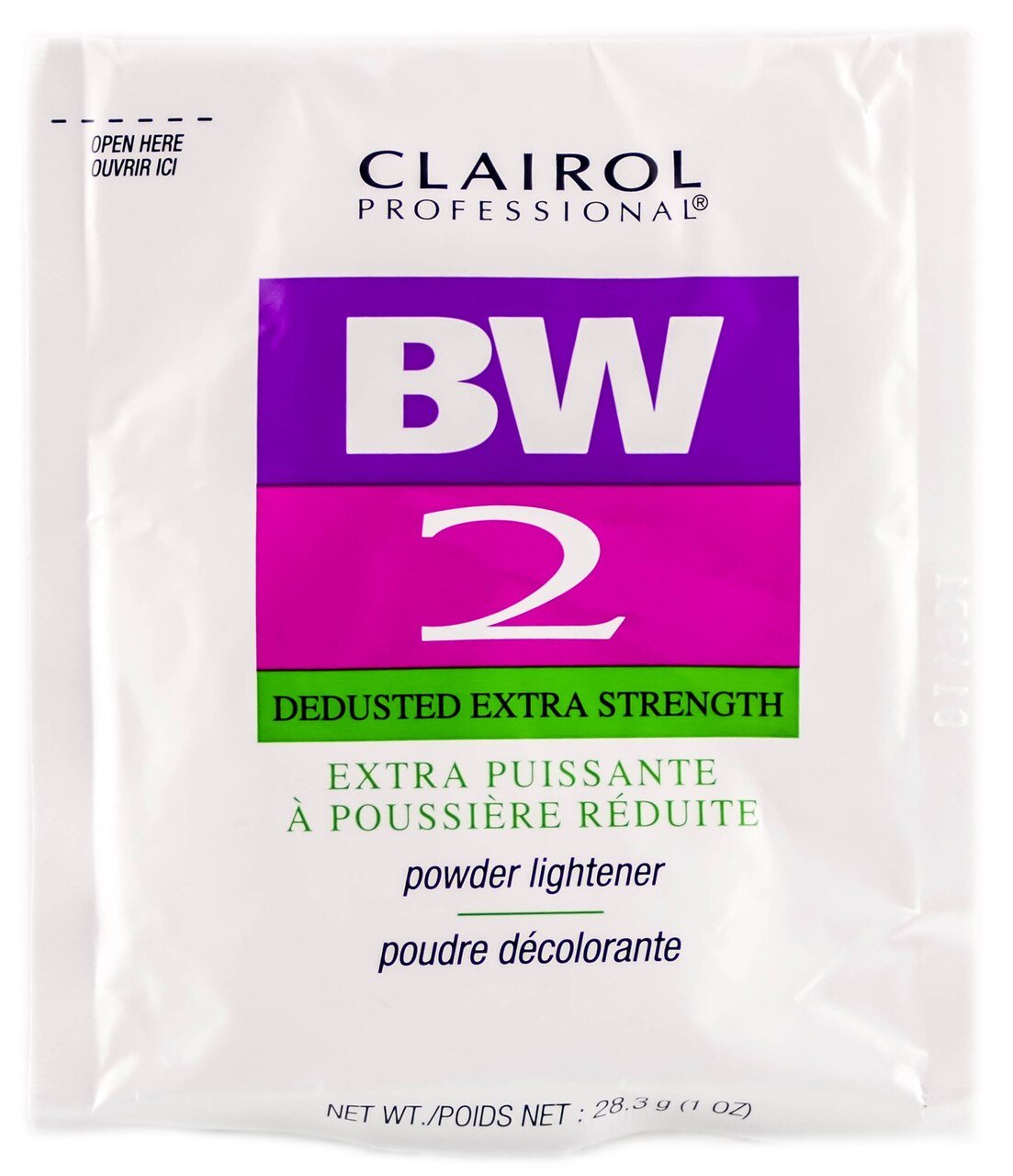 Blanqueador Clairol Professional Bw 2 Dedusted Extra Strength 29. - Venta Internacional.