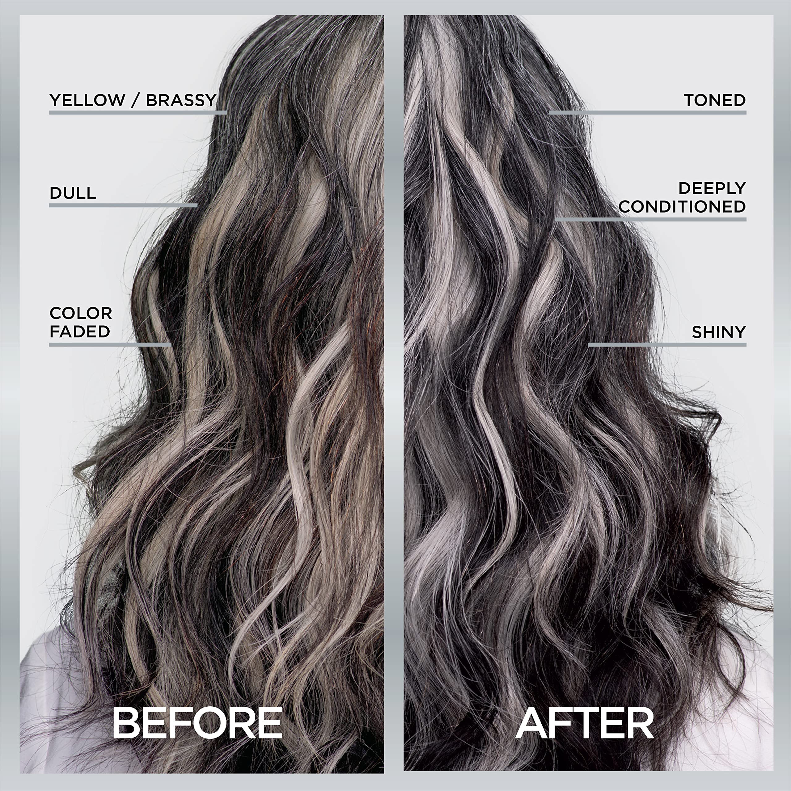 Foto 4 | Tónico Para El Cabello L'oreal Paris Le Color Gloss Silver Slate, 1 Kit - Venta Internacional.