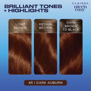 Foto 5 | Tinte De Pelo Clairol Nice 'n Easy 4r Dark Auburn Permanent - Venta Internacional.