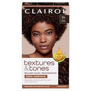 Foto 1 | Tinte Para El Cabello Clairol Textures & Tones Permanent 3n Cocoa Brown - Venta Internacional.