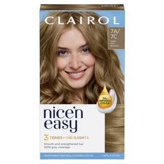 Foto 1 | Tinte Para El Cabello Clairol Nice'n Easy 7c, Rubio Oscuro Y Fresco, Paquete De 1 - Venta Internacional.