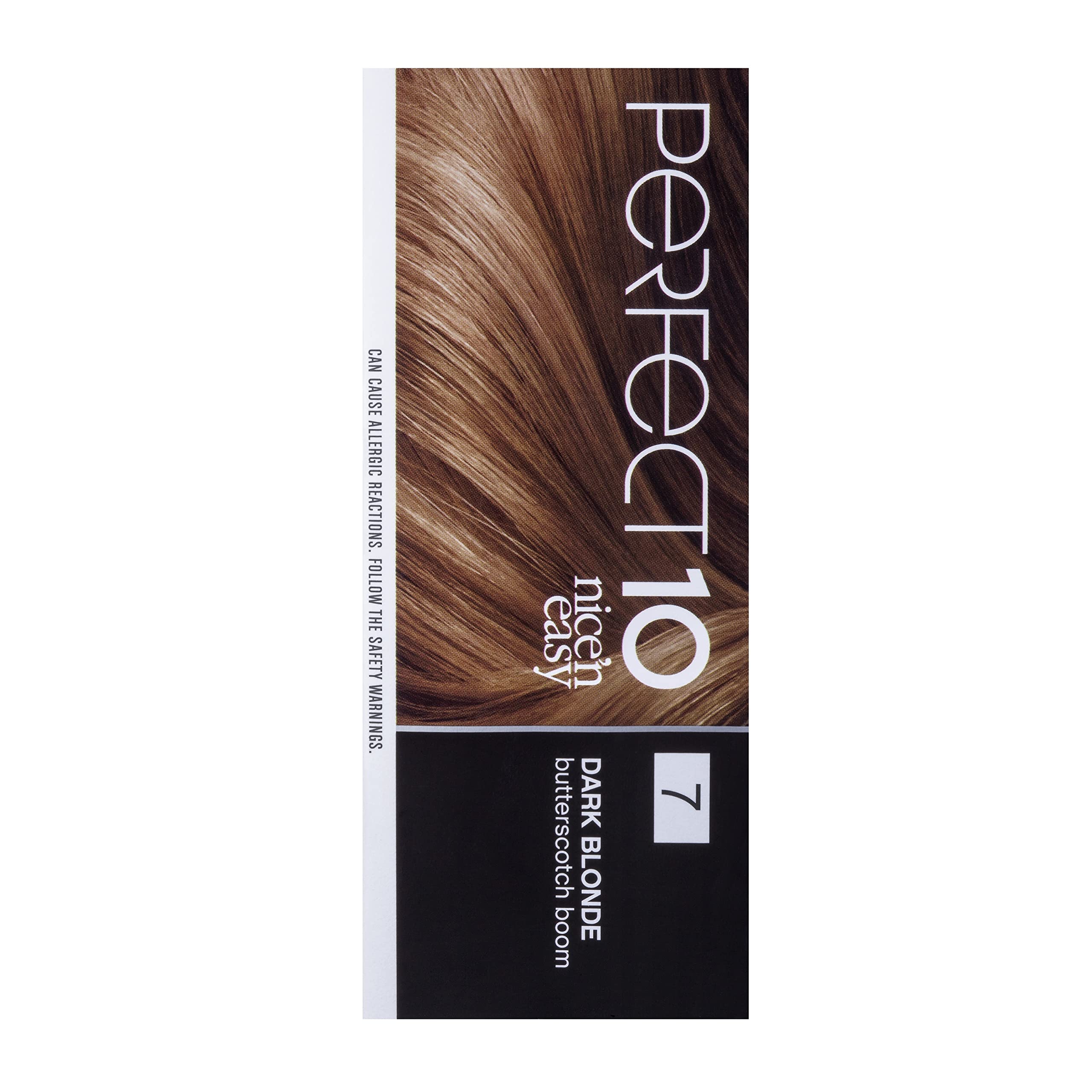 Foto 7 pulgar | Tinte Para El Cabello Clairol Nice'n Easy Perfect 10 7 Dark Blonde X1 - Venta Internacional.