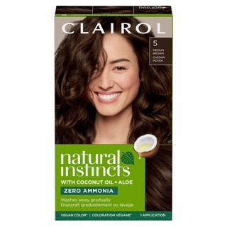 Foto 1 | Tinte Para El Cabello Clairol Natural Instincts Demi-permanent 5 Marrón Medio - Venta Internacional.
