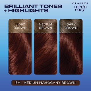 Foto 5 | Tinte Para El Cabello Clairol Nice'n Easy 5m Medium Caoba Brown X1 - Venta Internacional.