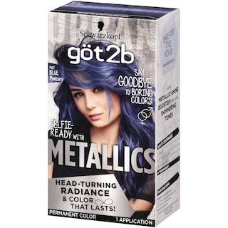 Foto 1 | Tinte De Pelo Schwarzkopf Got2b Metallics M67 Blue Mercury - Venta Internacional.