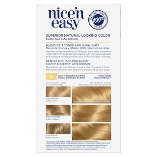 Foto 2 | Tinte De Pelo Clairol Nice'n Easy 9g Rubio Dorado Claro X1 - Venta Internacional.