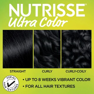Foto 4 | Tinte Para El Cabello Garnier Nutrisse Ultra Color Bl11 Jet Blue Black - Venta Internacional.