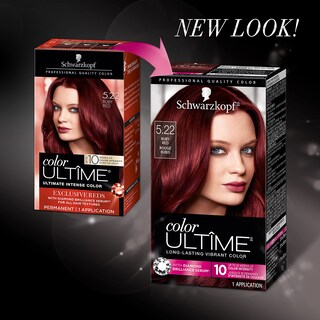 Foto 2 | Tinte Para El Cabello Schwarzkopf Color Ultime 5.22 Ruby Red 1 Aplicación - Venta Internacional.