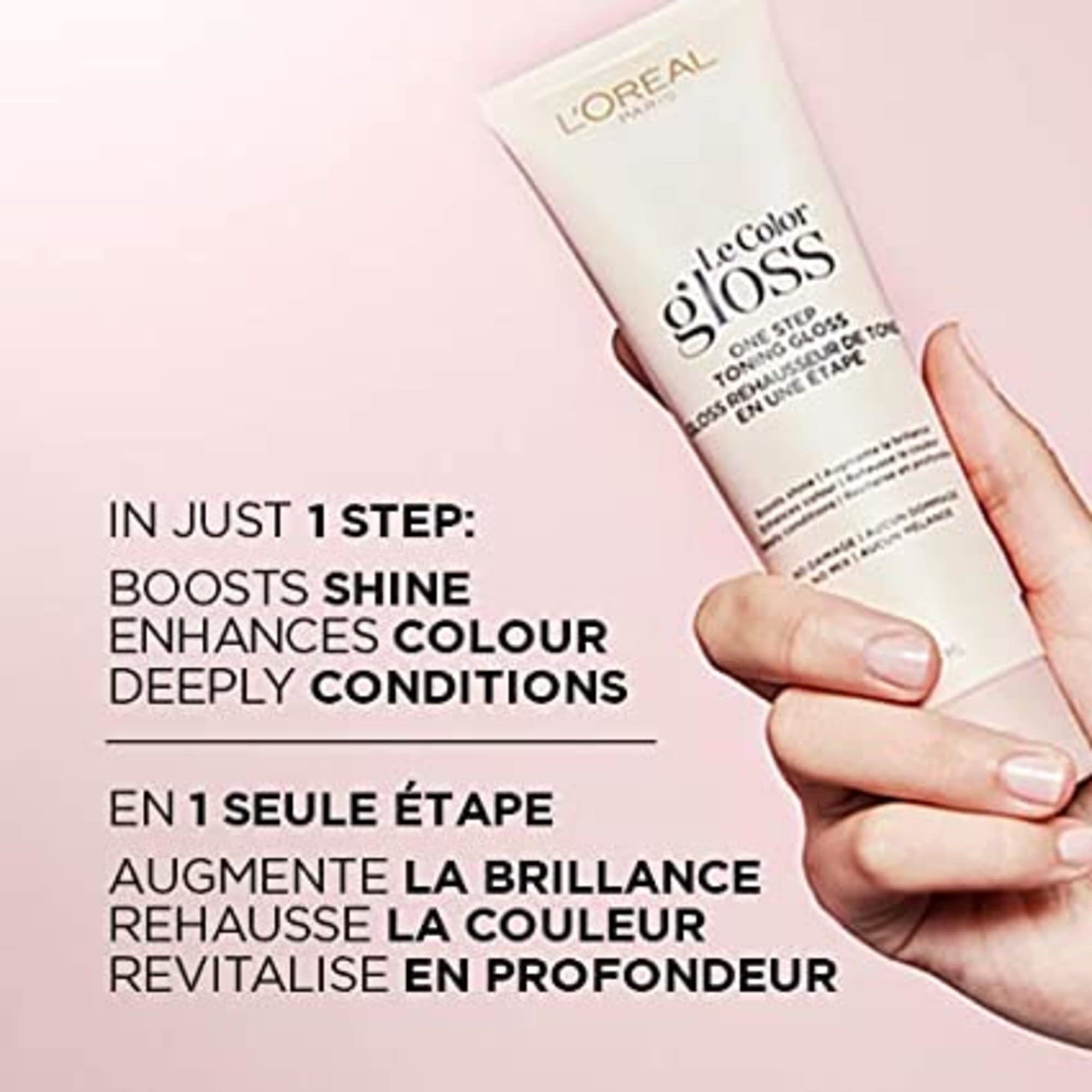 Foto 4 pulgar | Brillo Para El Cabello L'oreal Paris Le Color Gloss Tonificante, 120 Ml, Plateado - Venta Internacional.