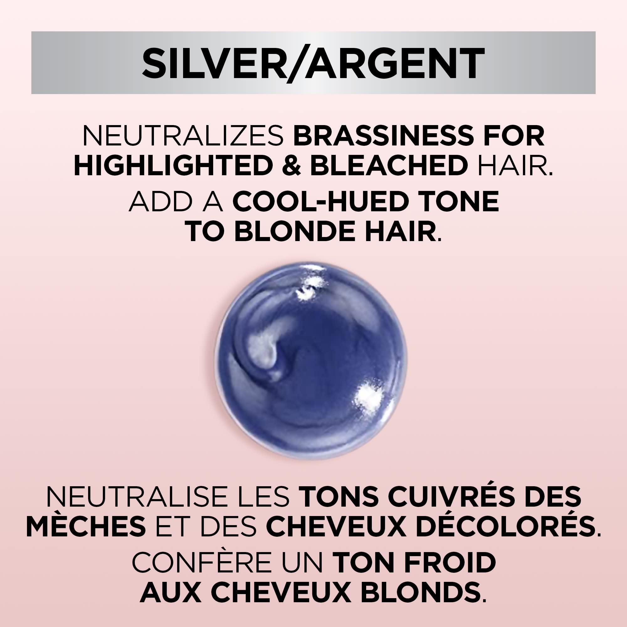 Foto 4 | Brillo Para El Cabello L'oreal Paris Le Color Gloss Tonificante, 120 Ml, Plateado - Venta Internacional.