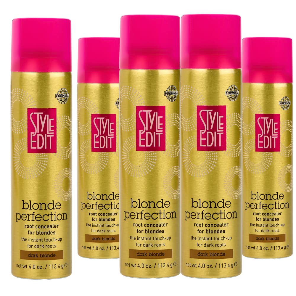 Spray Corrector De Raíces Style Edit Dark Blonde 118 Ml, Paquete De 5 - Venta Internacional.