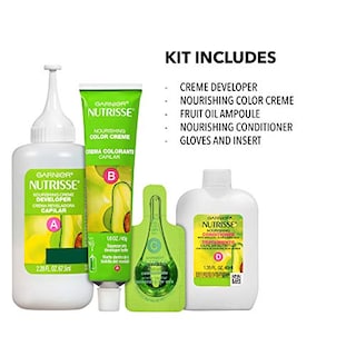 Foto 2 | Tinte Para El Cabello Garnier Nutrisse Nourishing 11 Blackest Black - Venta Internacional.