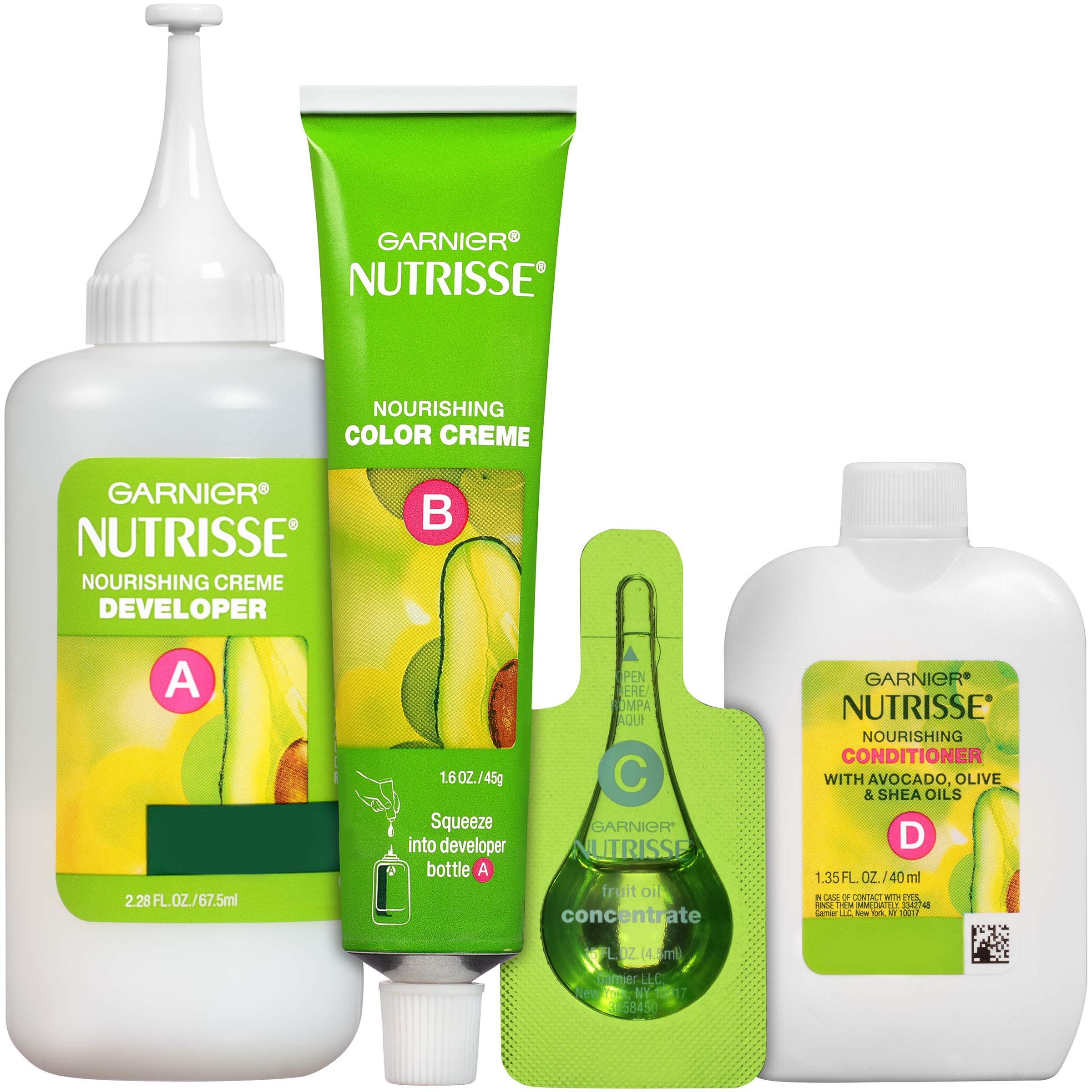 Foto 5 pulgar | Tinte Para El Cabello Garnier Nutrisse Nourishing 11 Blackest Black - Venta Internacional.