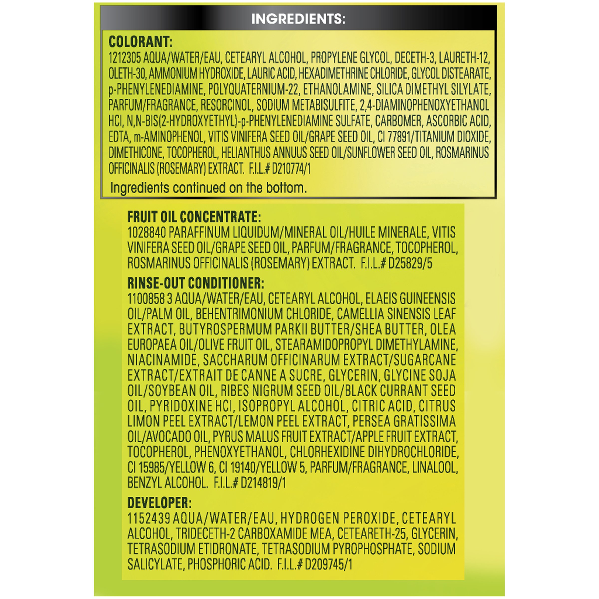 Foto 7 pulgar | Tinte Para El Cabello Garnier Nutrisse Nourishing 11 Blackest Black - Venta Internacional.