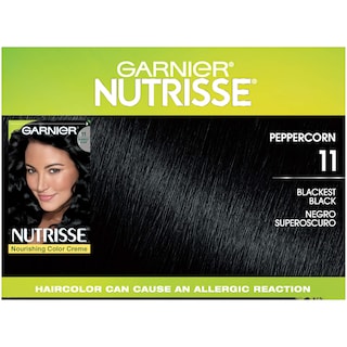 Foto 7 | Tinte Para El Cabello Garnier Nutrisse Nourishing 11 Blackest Black - Venta Internacional.