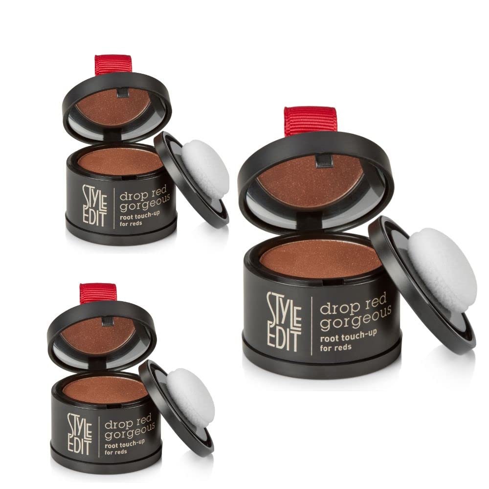 Foto 2 pulgar | Root Touch Up Powder Style Edit Para Cabello Rojo Oscuro (paquete De 3) - Venta Internacional.