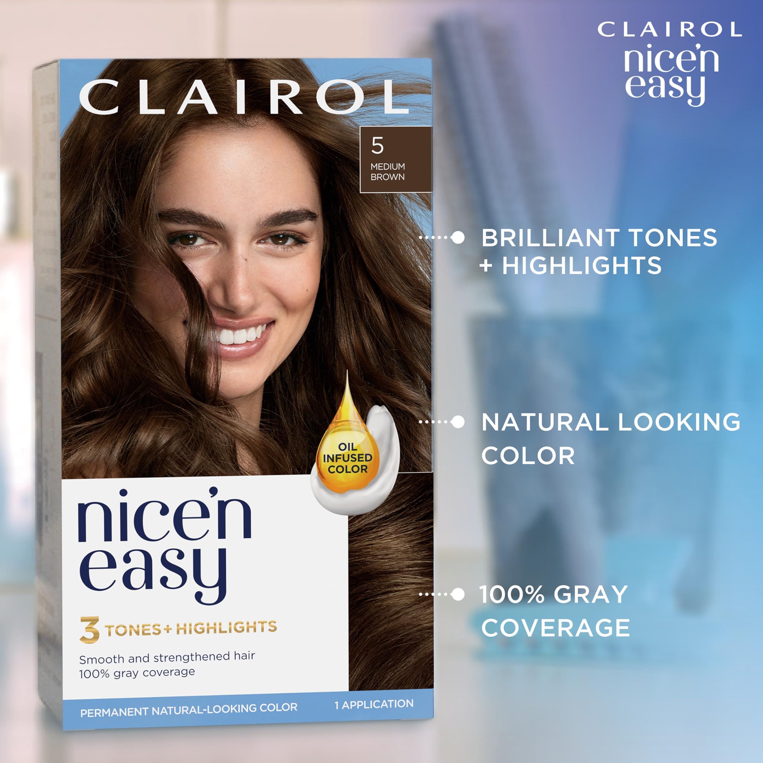 Foto 8 pulgar | Tinte Para El Cabello Clairol Nice'n Easy 9, Rubio Claro, Paquete Permanente, 1 - Venta Internacional.