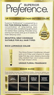 Foto 3 | Tinte Para El Cabello L'oréal Paris Superior Preference Level 3 Soft Black - Venta Internacional.
