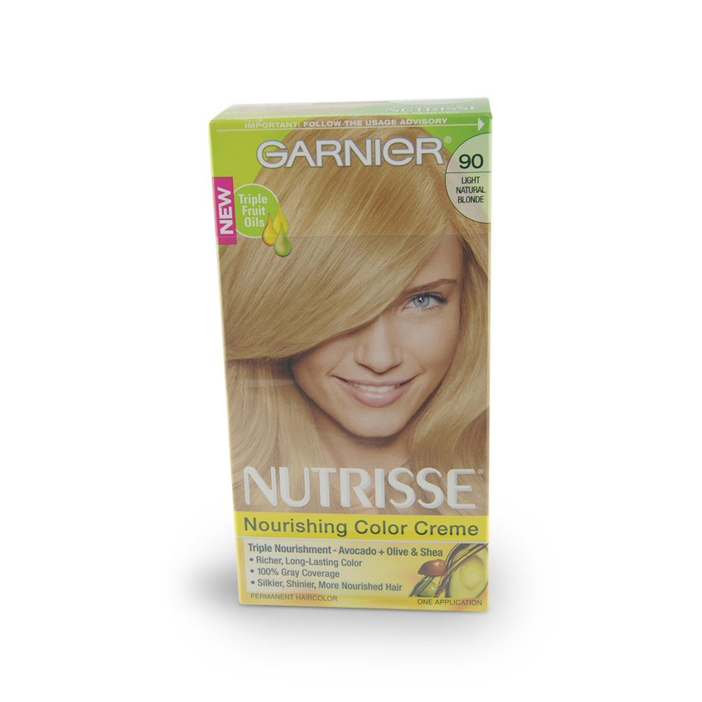 Foto 2 pulgar | Tinte De Cabello Garnier Nutrisse Nourishing Level 3 Rubio Claro 90 - Venta Internacional.